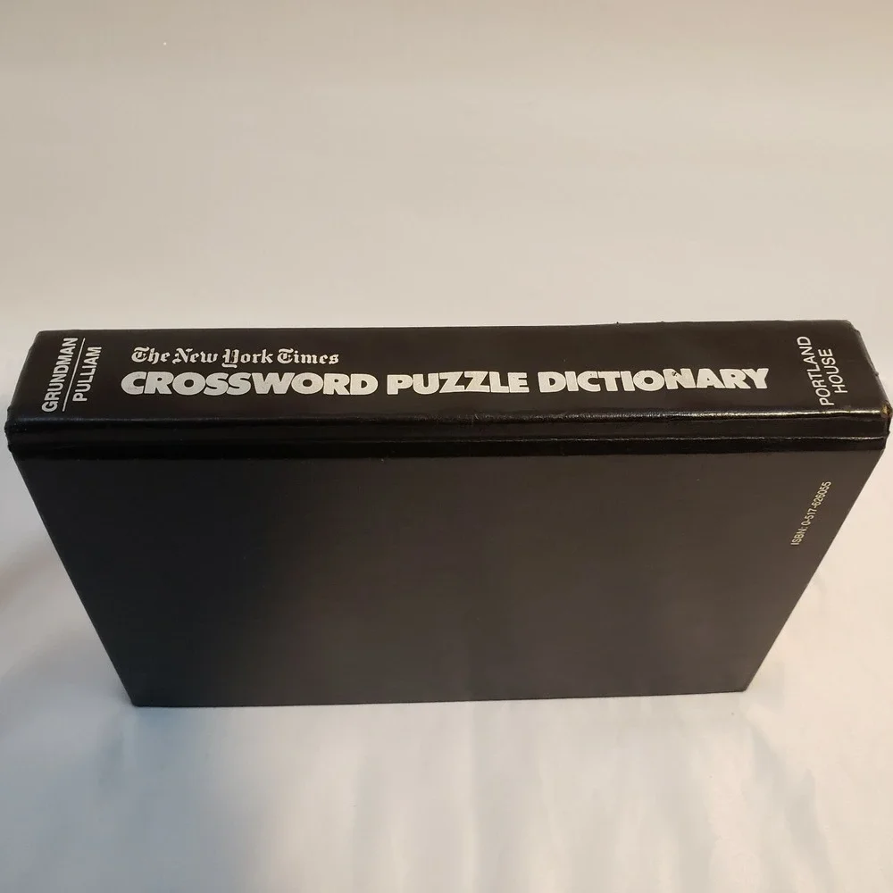 First Edition The New York Times Crossword Puzzle Dictionary 1974 Hardback Book